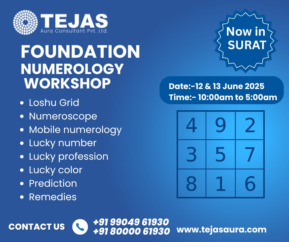 NUMEROLOGY FOUNDATION WORKSHOP